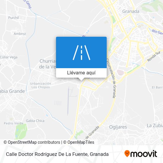 Mapa Calle Doctor Rodríguez De La Fuente
