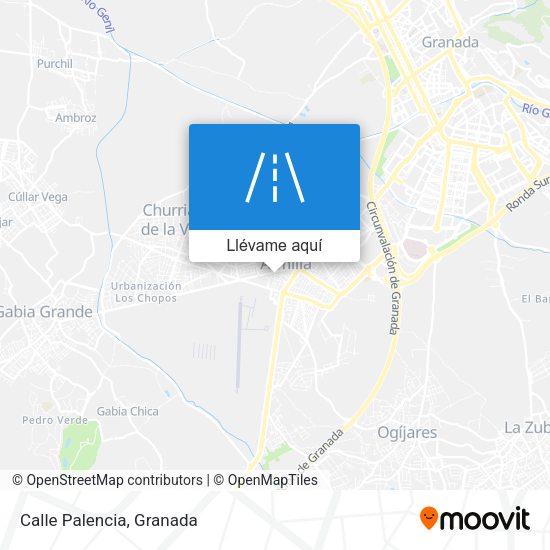 Mapa Calle Palencia