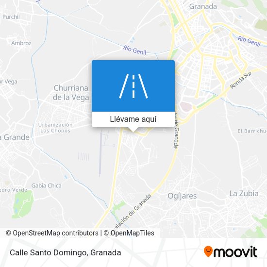 Mapa Calle Santo Domingo