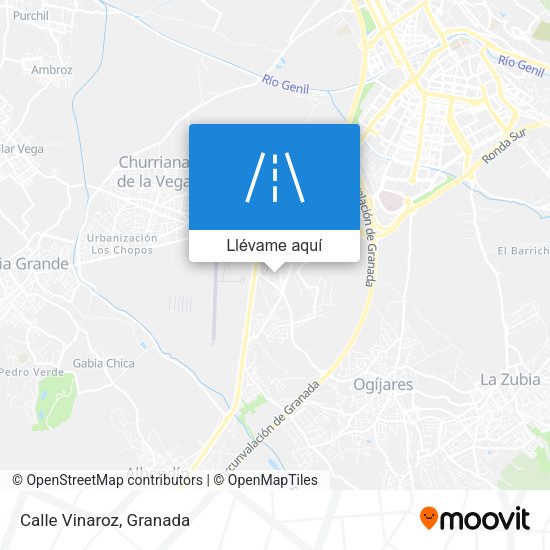 Mapa Calle Vinaroz