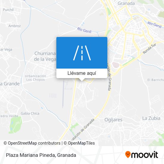 Mapa Plaza Mariana Pineda