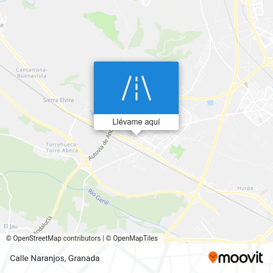 Mapa Calle Naranjos