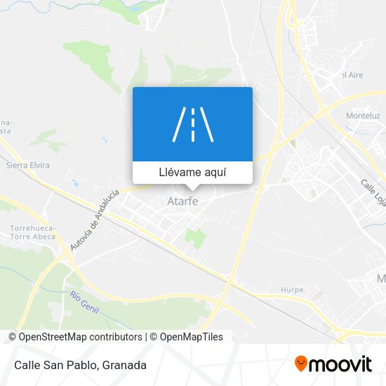 Mapa Calle San Pablo