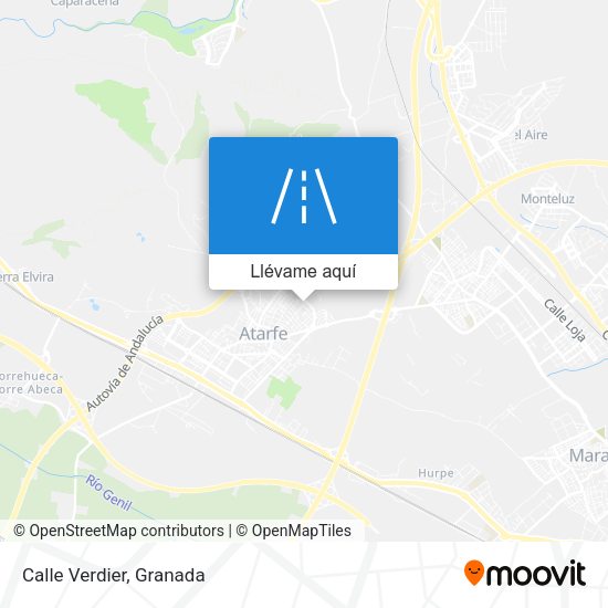 Mapa Calle Verdier