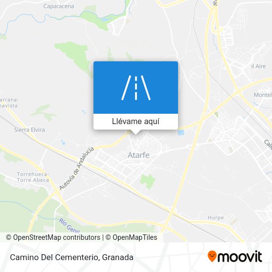 Mapa Camino Del Cementerio