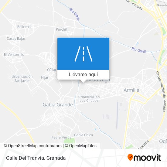 Mapa Calle Del Tranvía