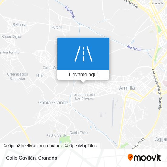 Mapa Calle Gavilán