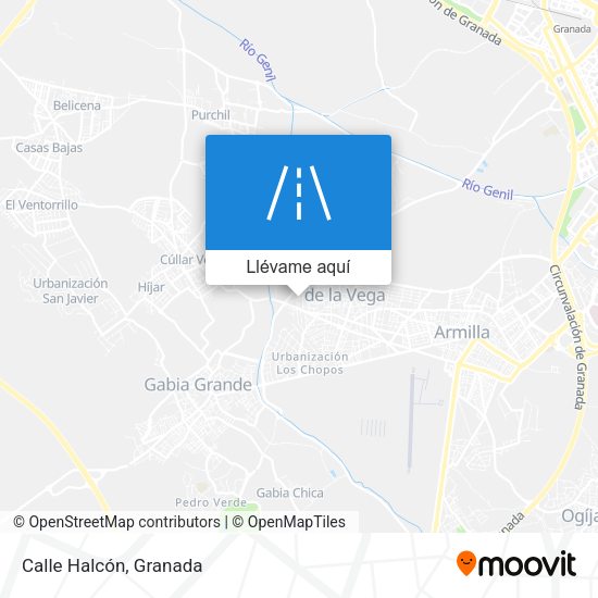 Mapa Calle Halcón