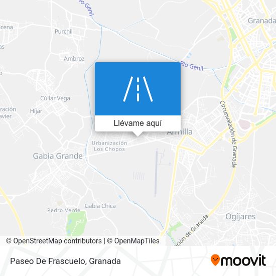 Mapa Paseo De Frascuelo