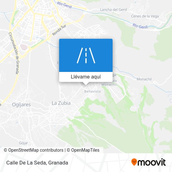 Mapa Calle De La Seda