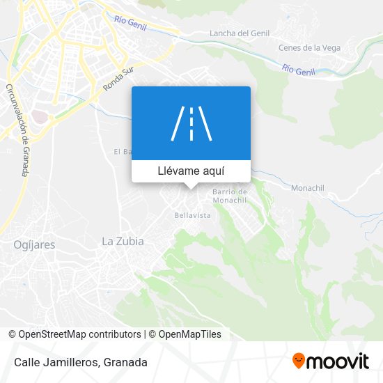 Mapa Calle Jamilleros