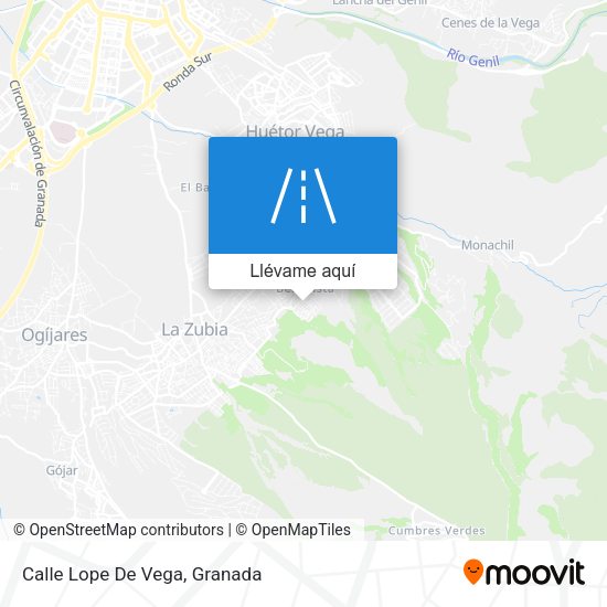 Mapa Calle Lope De Vega