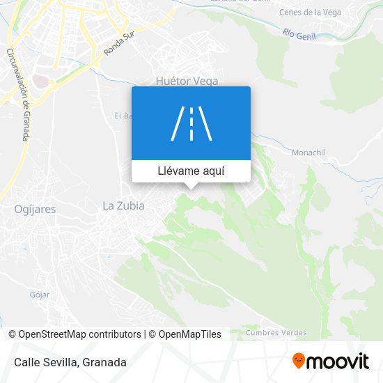 Mapa Calle Sevilla