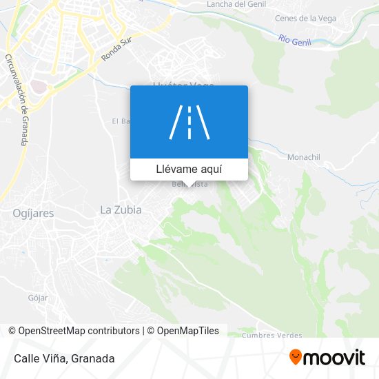 Mapa Calle Viña