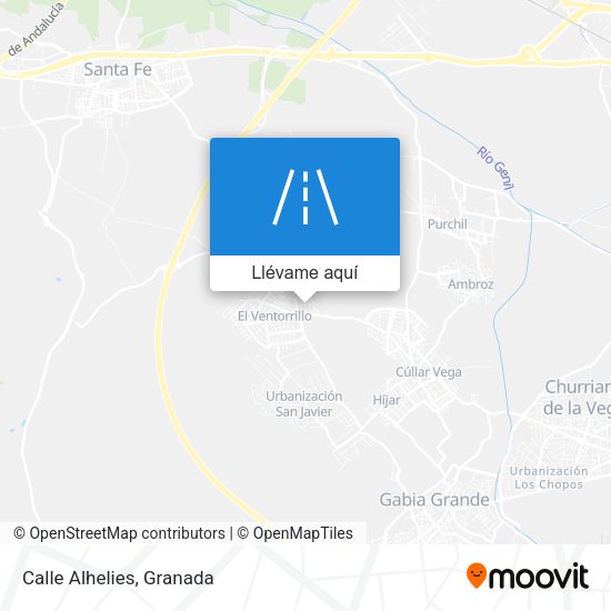 Mapa Calle Alhelies