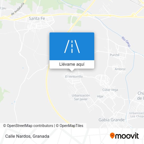 Mapa Calle Nardos