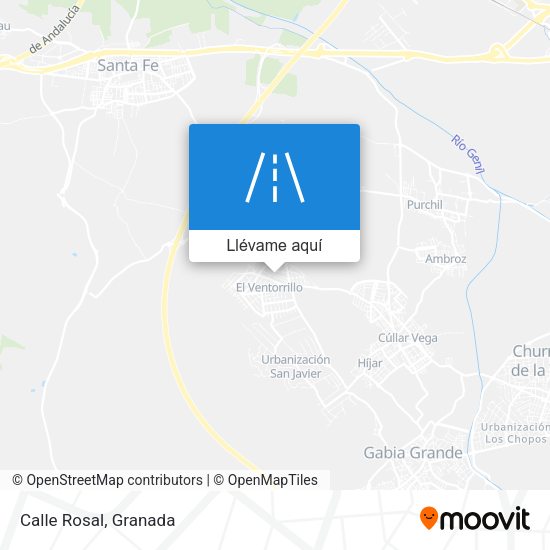 Mapa Calle Rosal