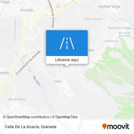 Mapa Calle De La Acacia