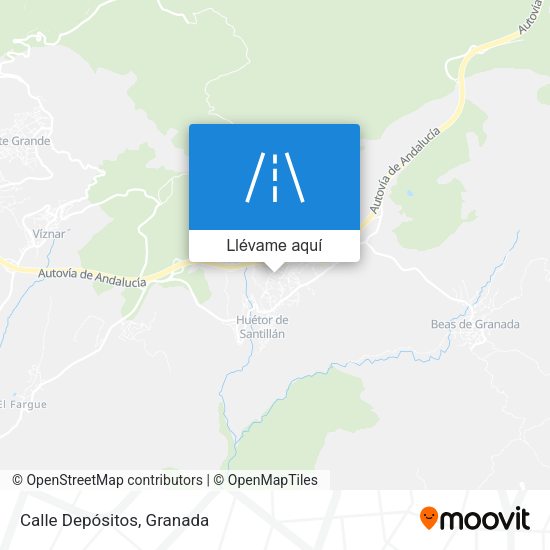 Mapa Calle Depósitos