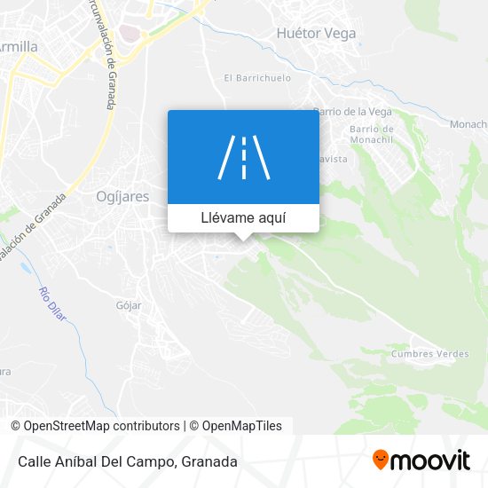 Mapa Calle Aníbal Del Campo