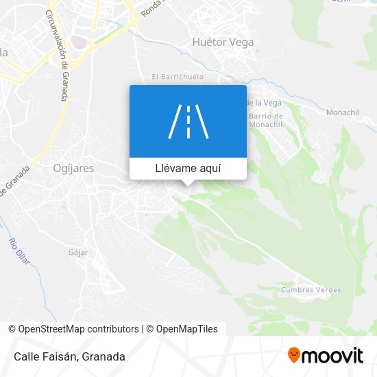 Mapa Calle Faisán