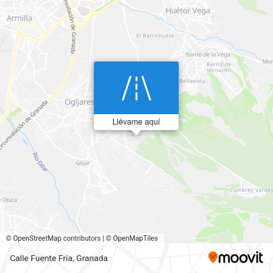 Mapa Calle Fuente Fría