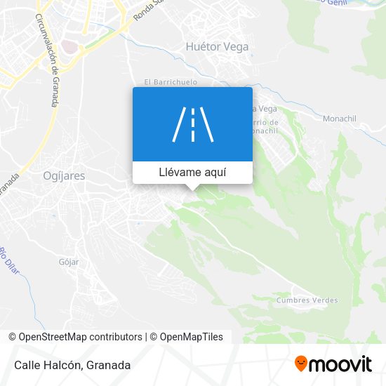 Mapa Calle Halcón