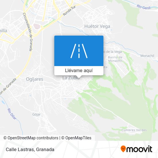 Mapa Calle Lastras