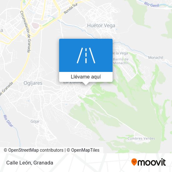 Mapa Calle León