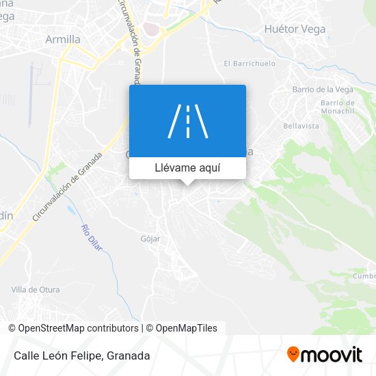Mapa Calle León Felipe