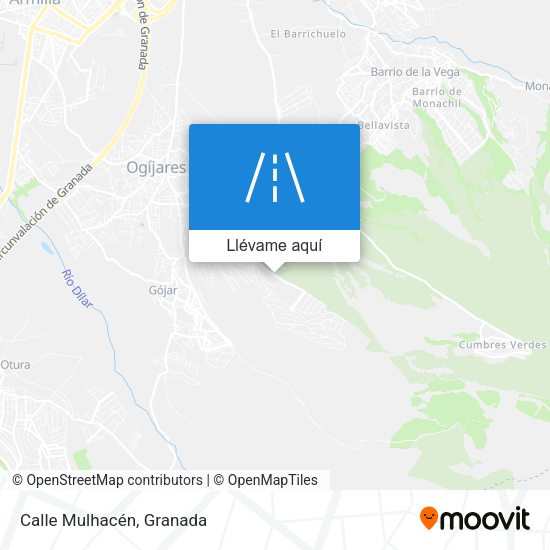 Mapa Calle Mulhacén