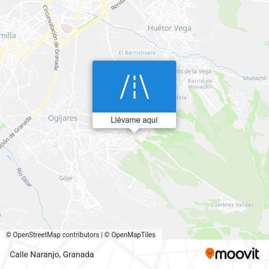 Mapa Calle Naranjo
