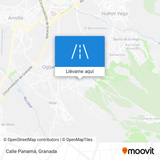 Mapa Calle Panamá