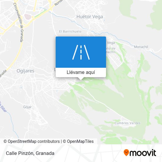 Mapa Calle Pinzón