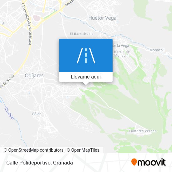 Mapa Calle Polideportivo