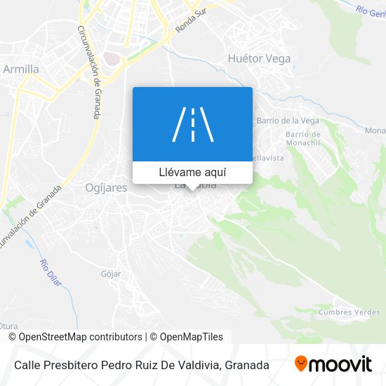 Mapa Calle Presbitero Pedro Ruiz De Valdivia