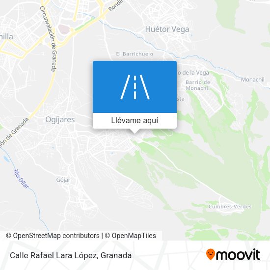 Mapa Calle Rafael Lara López
