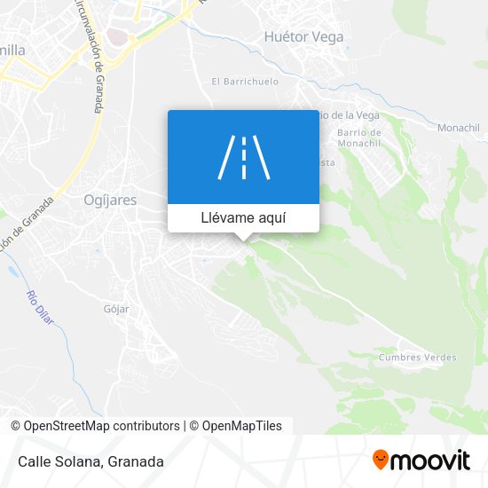 Mapa Calle Solana