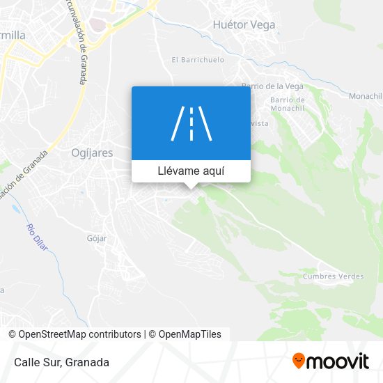 Mapa Calle Sur