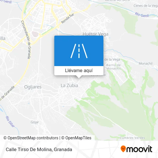 Mapa Calle Tirso De Molina