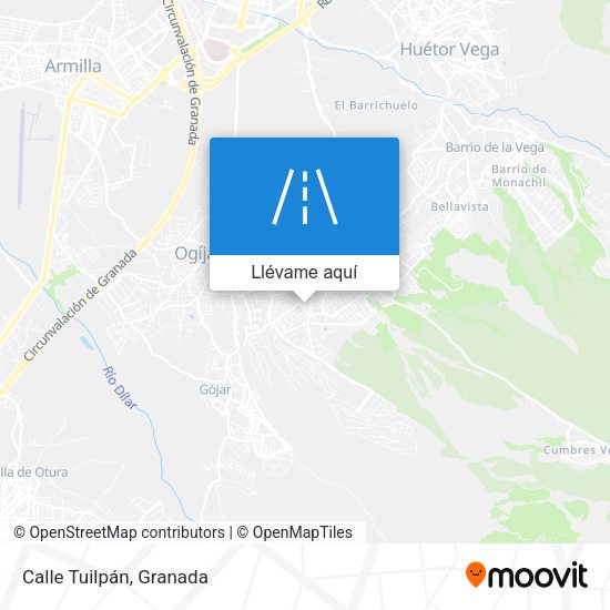 Mapa Calle Tuilpán