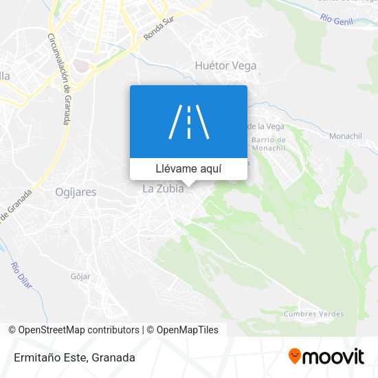 Mapa Ermitaño Este