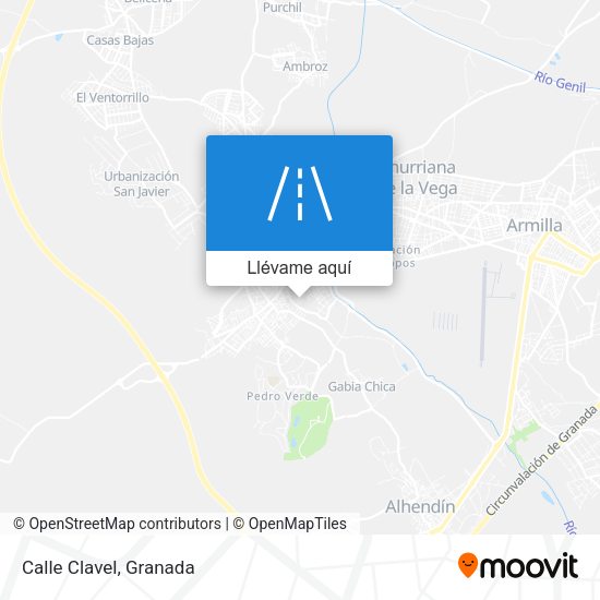 Mapa Calle Clavel
