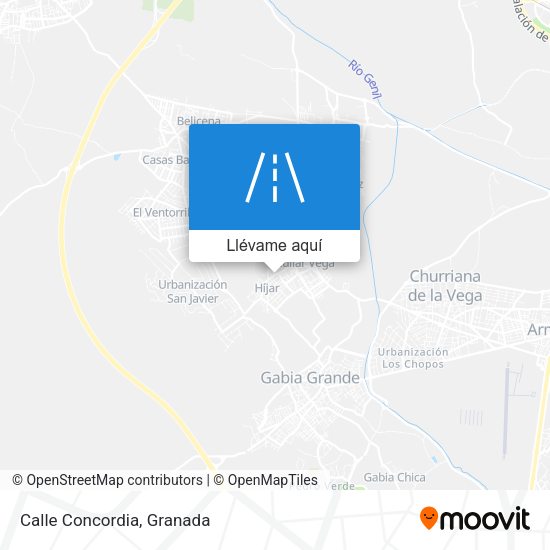 Mapa Calle Concordia