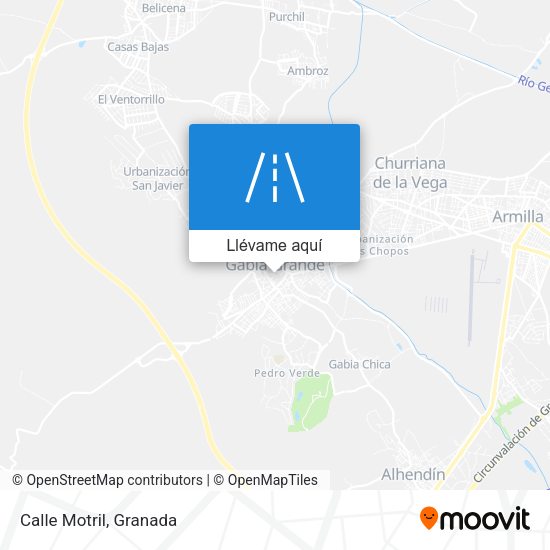 Mapa Calle Motril