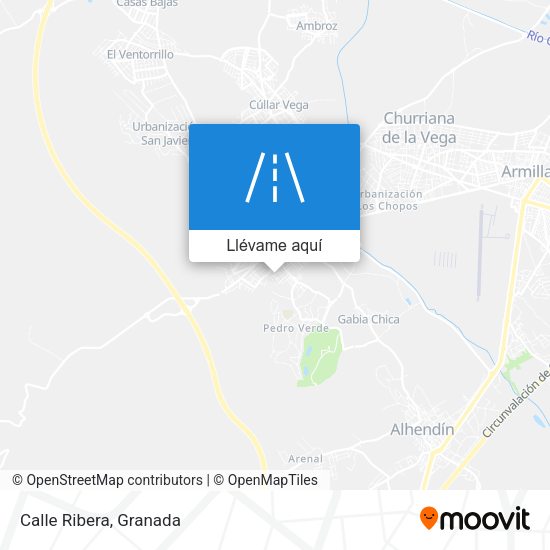 Mapa Calle Ribera