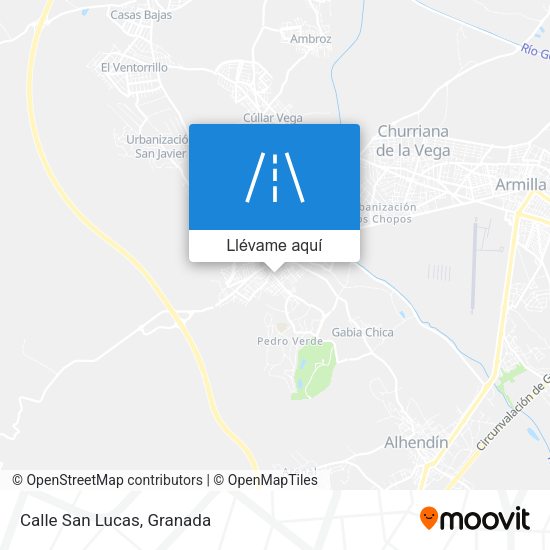 Mapa Calle San Lucas