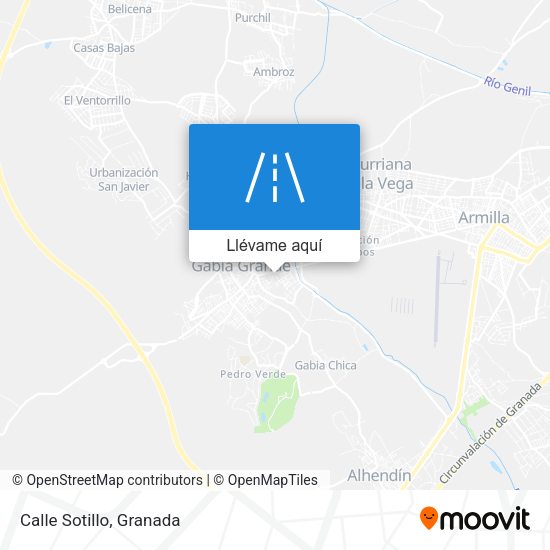 Mapa Calle Sotillo