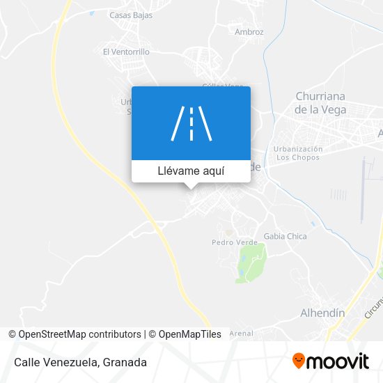 Mapa Calle Venezuela