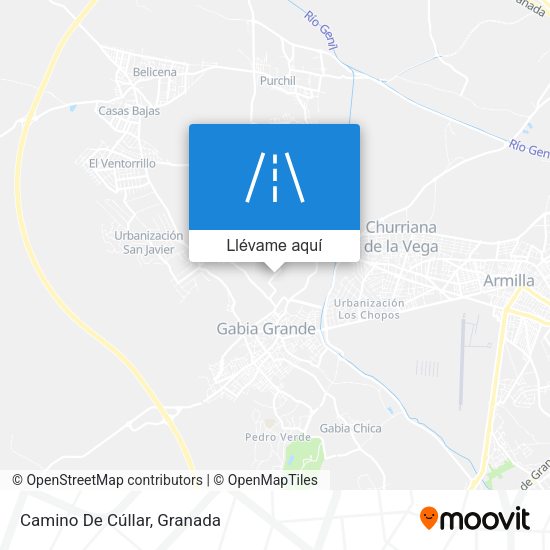 Mapa Camino De Cúllar